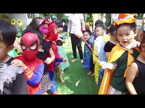Mầm non Đom Đóm Lễ hội hóa trang Halloween 2018