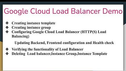 #GCP#cloud#googlecloud          Google Cloud Load Balancer (HTTP(S) Load Balancing) Demo   (Part 1)