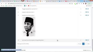 Melihat Tampilan Backend untuk tugas admin pada aplikasi CAT CPNS screenshot 4