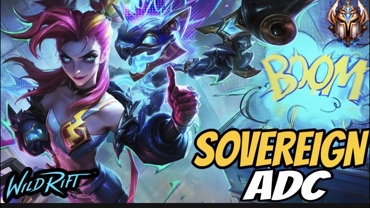 🔴  LIVE WILD RIFT SOVEREIGN ADC RANKED GAMES