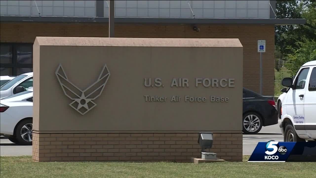 Tinker Air Force Base employee caught watching child porn at work