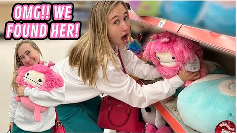 DID SOMEONE HIDE THE LAST VALENTINE SQUISMALLOW *CAPARINNE*AT WALGREENS?!?!