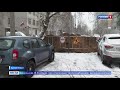 В Архангельске перекрыто движение на Вологодской в районе дома № 26