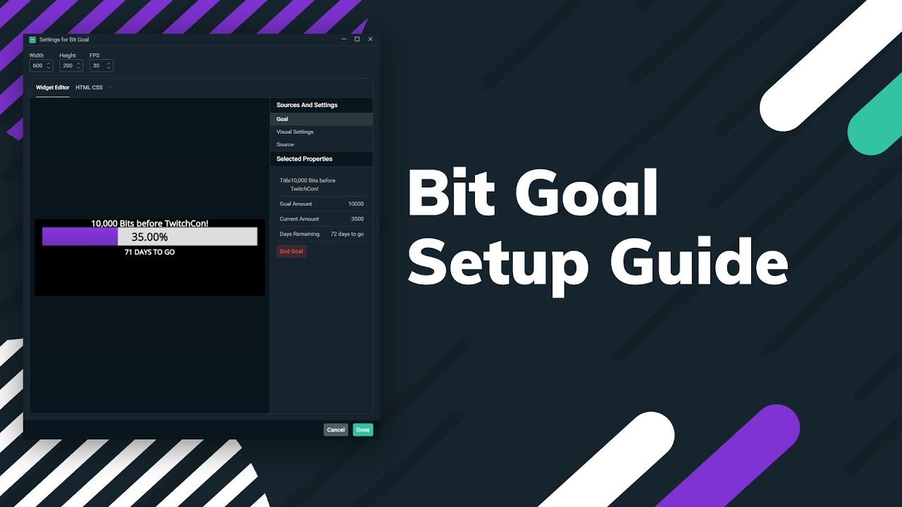 Streamlabs Bit Goal Overlay Tutorial Earn More On Your Stream With Twitch Bits Youtube