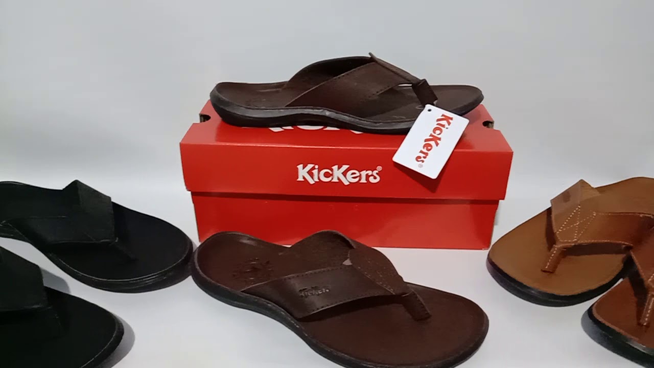  Sandal  jepit  Kickers  K03 YouTube