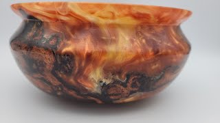 Black Cherry Burl in Lava  🍒