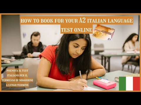 HOW TO BOOK FOR YOUR CARTA DI SOGGIORNO A2 ITALIAN LANGUAGE TEST | Prenota test Italiano A2 online