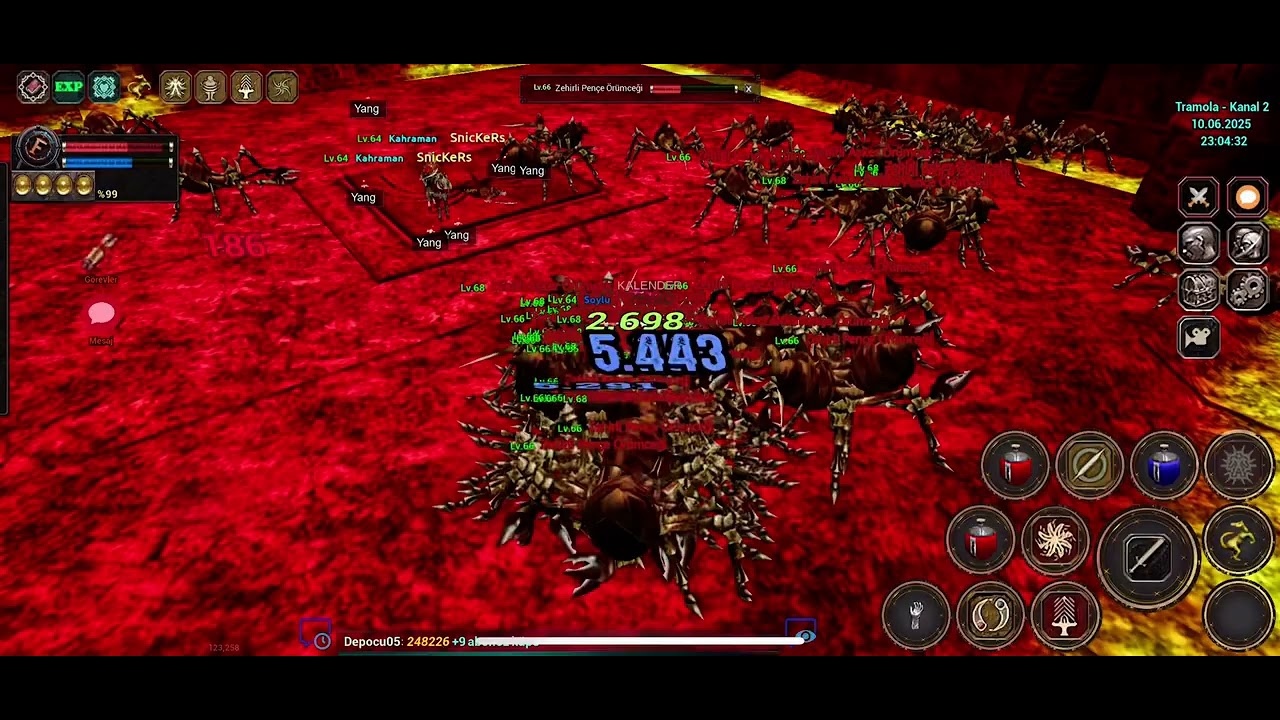 Mobile2 OE Rağmen Lvl Up 65