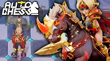 Avenge Knight 3-Star in Knight Warlock Build!| Auto Chess (Mobile, PC, PS4) | Zath Auto Chess 228