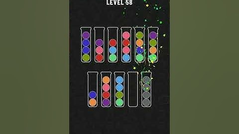 Ball Sort Puzzle Level 58