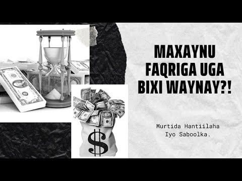 Maxay Dawladuhu Lacagta U Daabacan Waayeen?!