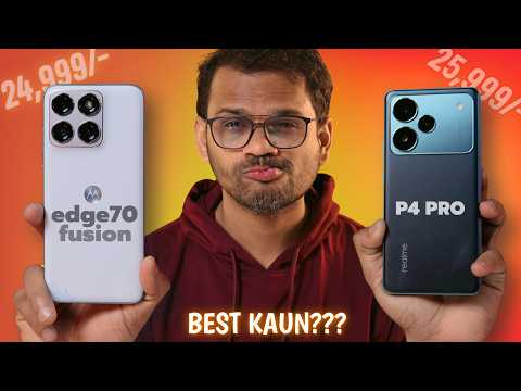 motorola edge70 fusion vs Realme P4 Pro Comparison 🔥 Best Phone Under 25000