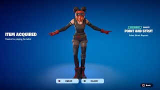 How To Get Point and Strut Emote NOW FREE in Fortnite! (Free Point and Strut Emote)