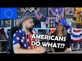 Europeans Celebrate Their First 4th of July!