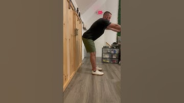 Hip hinge, active hamstring stretch