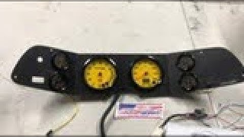 70-78 Camaro custom gauges