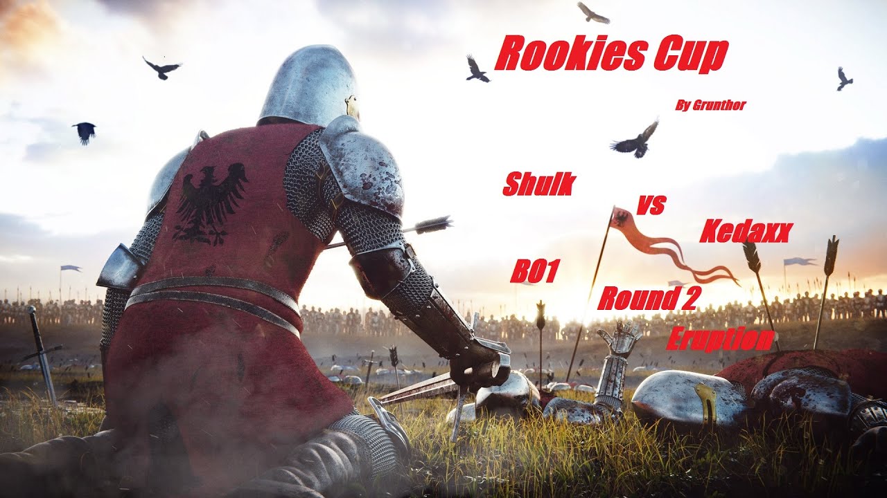 Age of Empires 2 Definitive Edition : Round 2 : Shulk vs Kedaxx : Rookies Cup Tournoi FR 1500-1750!