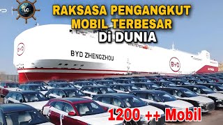 Kapal Pengangkut mobil terbesar di dunia | BYD zhen zen