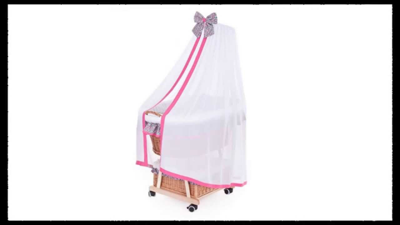 Baby wicker bed, basket