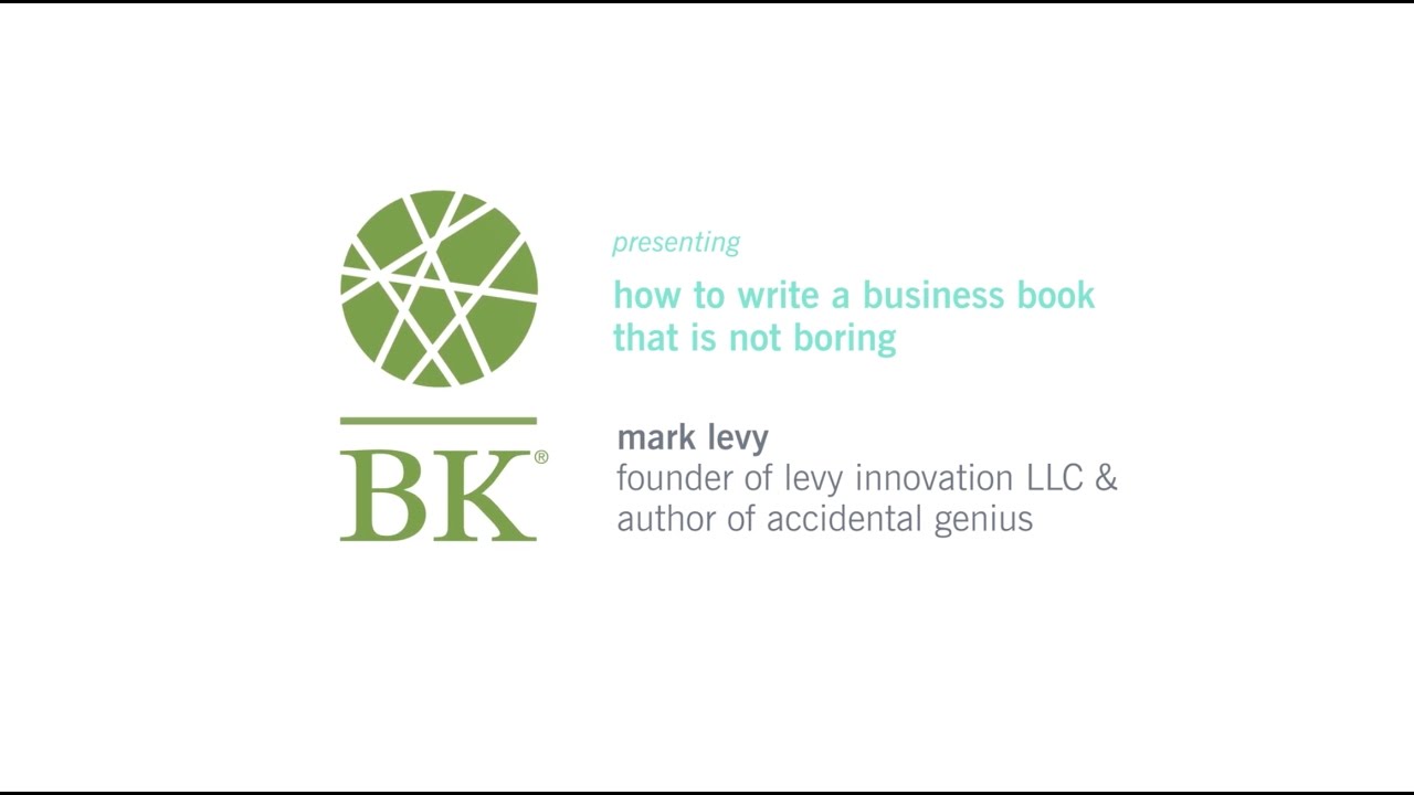 How to write a business book that's NOT boring