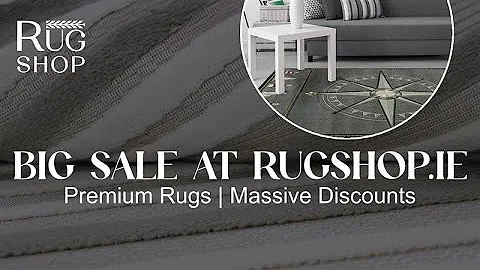Massive Rug Sale Ireland 🇮🇪 | Up to 60% OFF Rugs | Large Rugs, Jute Rugs & More | Rugshop ie
