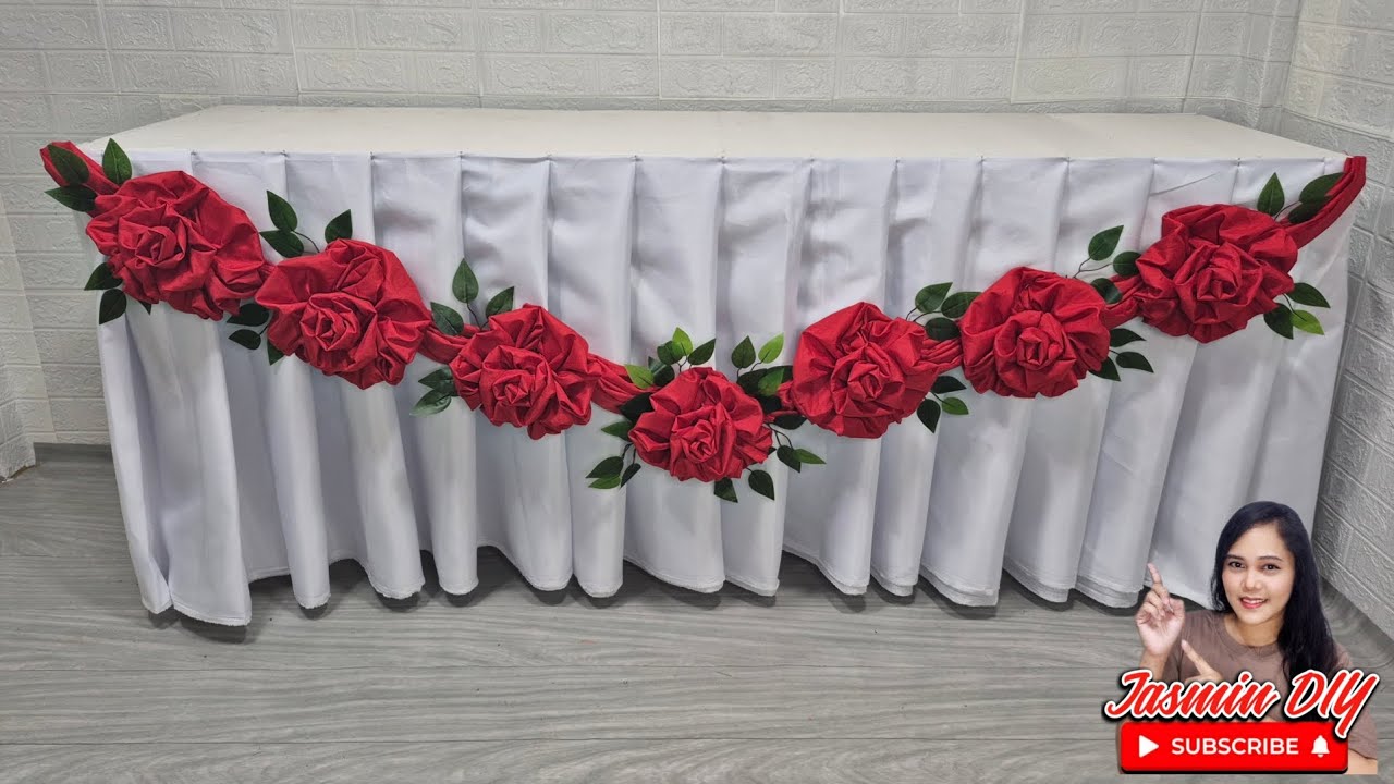 ROSE FLOWER V-SHAPE DESIGN 