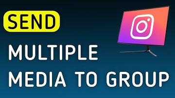 How To Send Multiple Media To Group On Instagram App On PC (New Update)