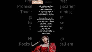 Lisa "LALISA" Rap lyrics #shorts
