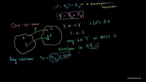 Linear Algebra Matrix condition for one to one trans
