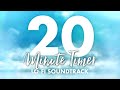 20 Minute Watercolor Countdown Timer with Lofi Music | Relaxing Countdown for Productivity & Focus