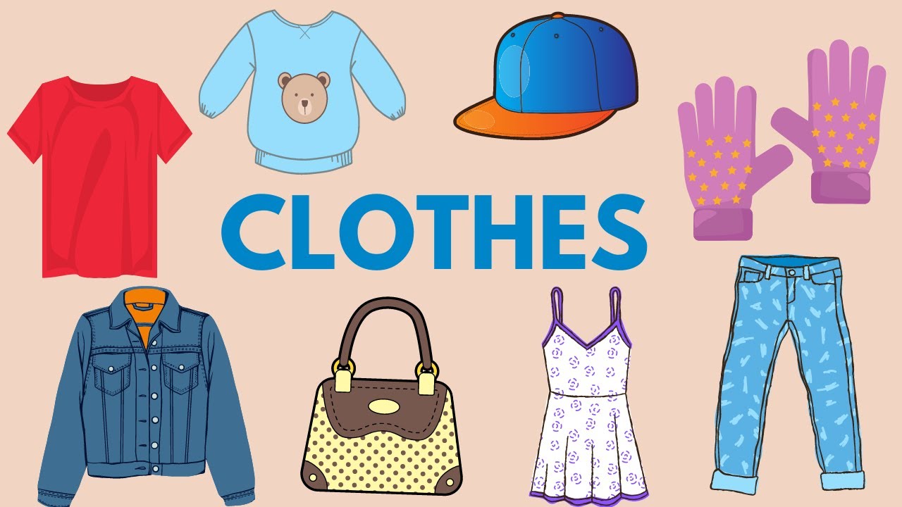 Clothing Vocabulary for Kids | Clothes - Learn English for Kids ...