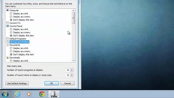 How to Hide Start Icons on Windows 7 : Managing Windows 7 & More