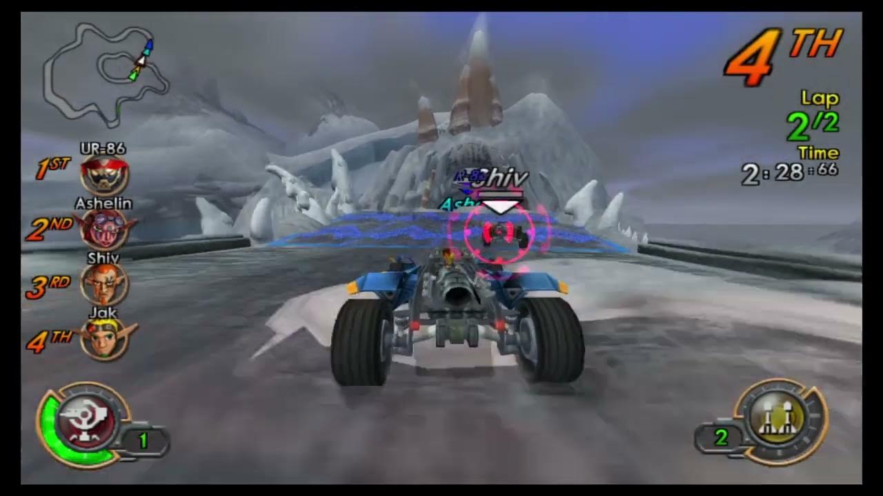 (Weapons Jammed!) Mountaintop Highway Circuit Race Jak X Combat