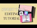 💘 HOW TO MAKE THE ‘Sweet Talk’ edit TUTORIAL 🍬 | gingyroses
