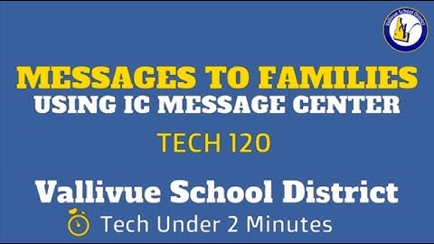 Message Center - Infinite Campus