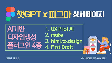 초보자 추천! ChatGPT와 Figma로 상세페이지 완성하기 | AI 기반 디자인 자동화 플러그인 4종