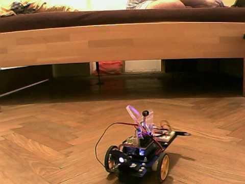 Netduino two wheel robot, controlled by bluetooth