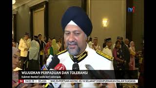 S4 – WUJUDKAN PERPADUAN & TOLERANSI – KABINET MENTERI SEDIA BERI SOKONGAN [30 JULAI 2019]