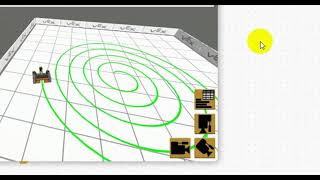 How to draw a spiral using Vex Code Vr Robot