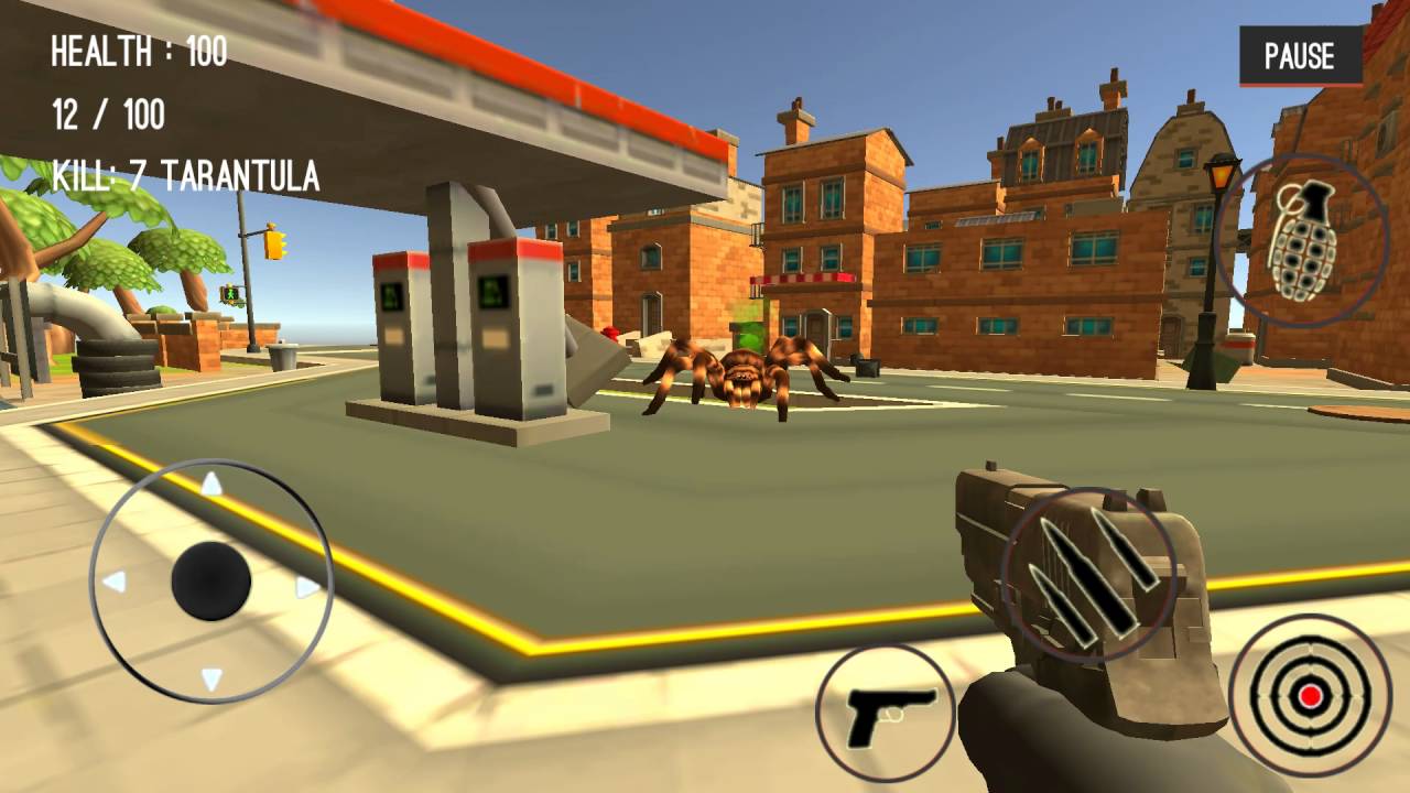 Spider Hunter Amazing City 3D Gameplay (Android)