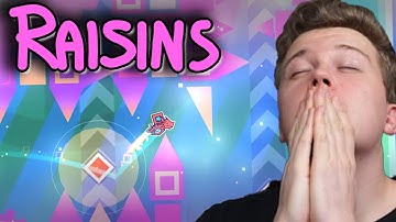 The MOST UNIQUE level // Raisins 100% // Extreme Demon // Geometry Dash 2.2