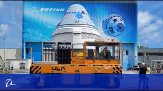 Boeing's Starliner Rolls Out of Factory, Is Integrated to Atlas V for 2022 OFT-2