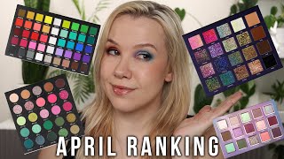 April Eyeshadow Palette Ranking | These are all great but...