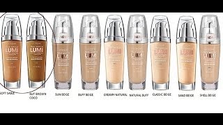 Loreal True Match Lumi Foundation Soft Sable and Nut Brown Coca Review/Swatches screenshot 3