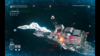 Fighting my first Outlaw Destroyer in Everspace 2!