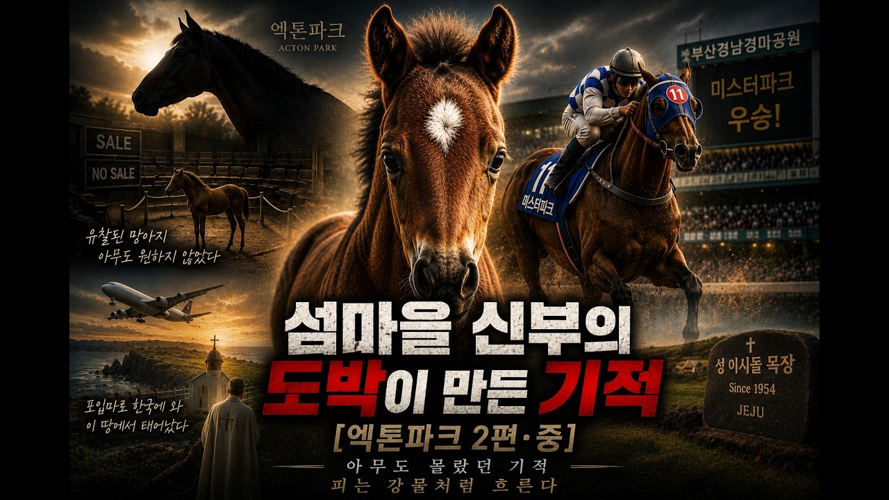 섬마을 신부의 도박이 만든 기적 [엑톤파크 2편·중]#괴물의탄생 #불패신화 #미국이버린말 #엑톤파크 #피는강물처럼흐른다
