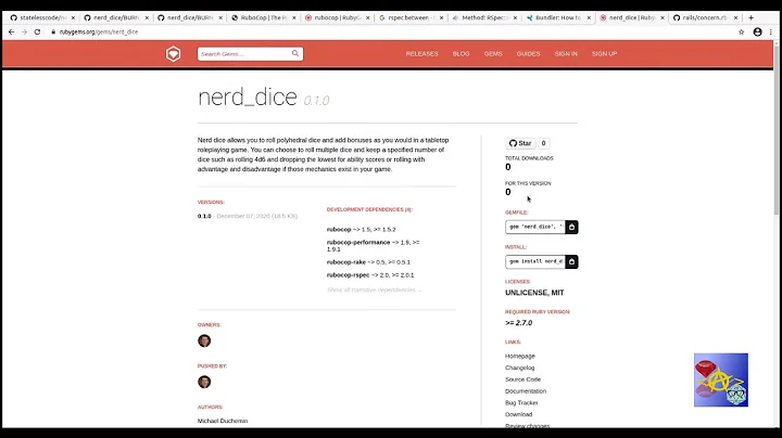 Codecast: Create a RubyGem 06: Release the Gem!