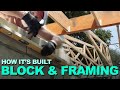 How To Build Block Walls And Frame A Roof. Tarpon Springs, FL Garage Addition