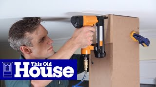 How To Build A Columned Room Divider - This Old House