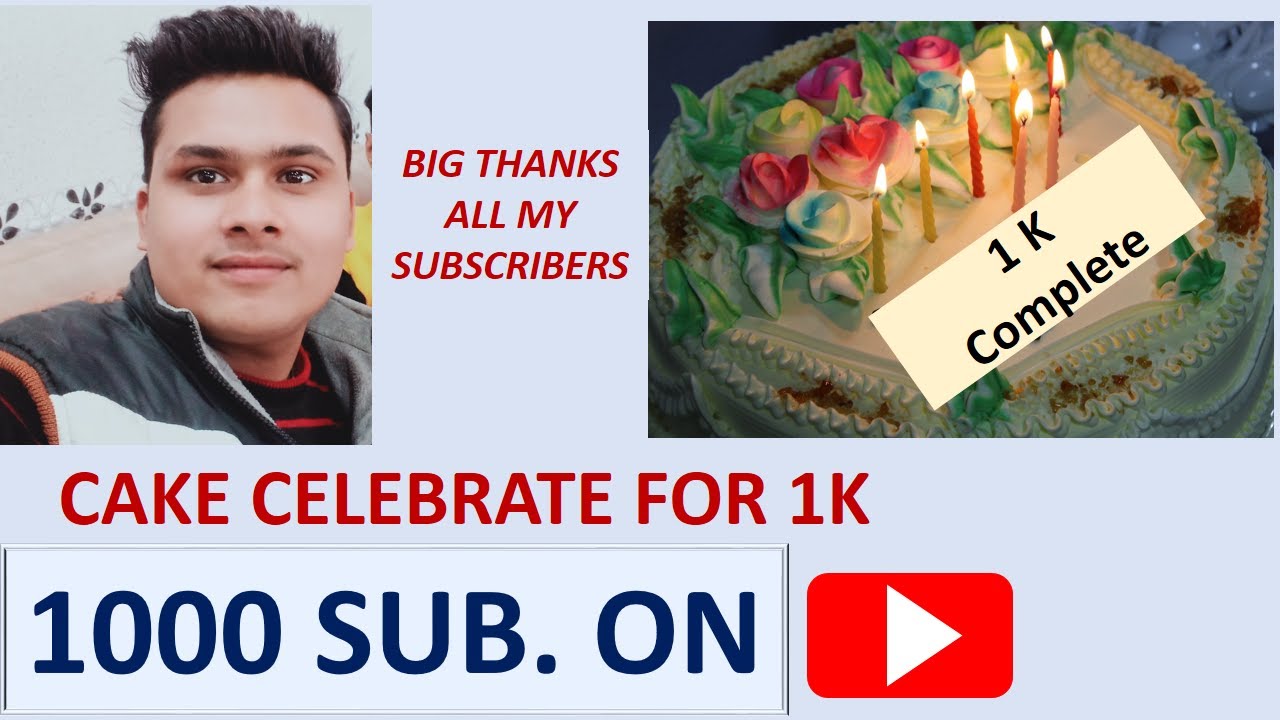 1k subscribers celebration | 1000 subscribers thank you | Good Learning ...